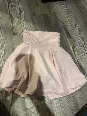 AS Revival Athletic Skort with Cross-Over Waistband in Light Pink